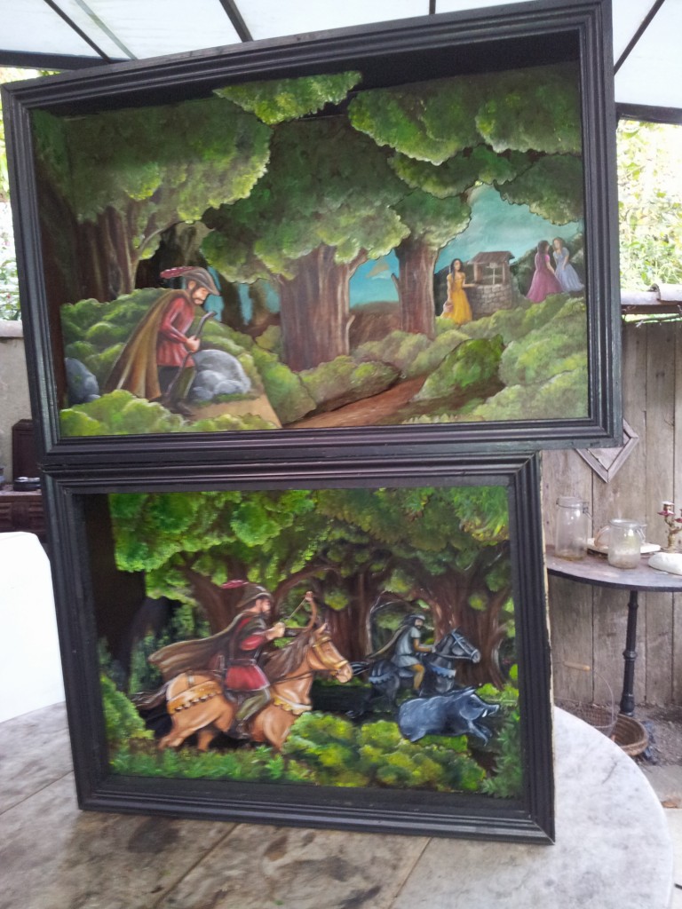 Musée Mélusine scène de chasse